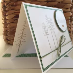 Stampin' Up! Christmas Wishes, Holly Berry Happiness, Thoughtful Branches, Circle Stitched Framelits