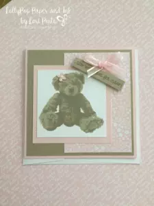 Stampin' Up!, Baby Bear, Made with Love