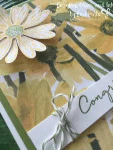 Stampin' Up! Daisy Delight Stamp Set and Bundle, Delightful Daisy DSP, Congratulations
