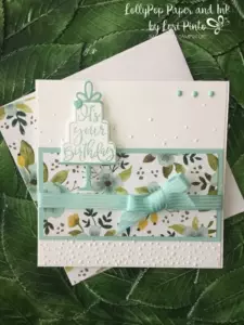 Stampin' Up!, Celebration Time, Celebration Thinlits Dies, Softly Falling Textured Embossing Folder, Whole Lot of Lovely DSP