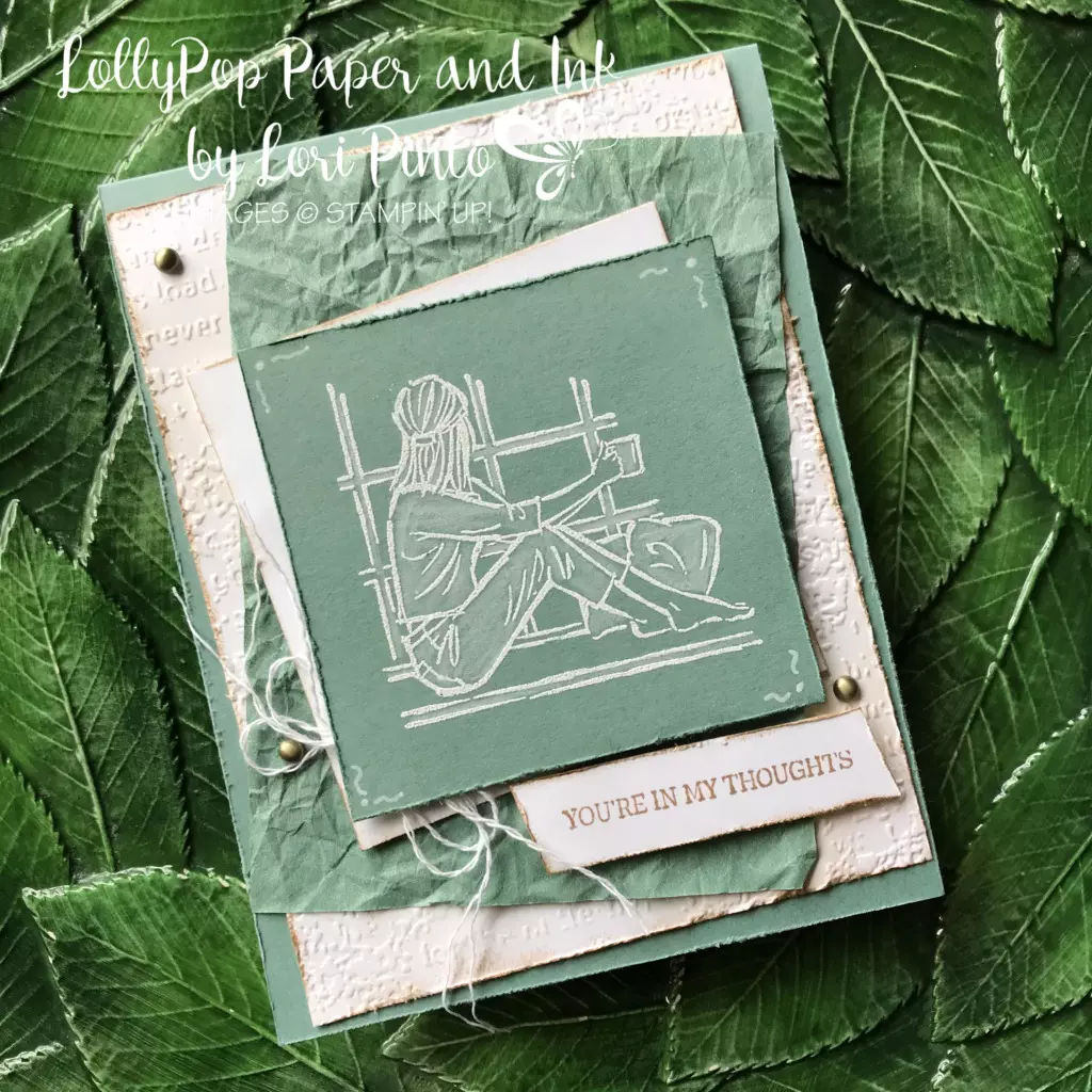 Stampin' Up! Stampinup! In The Moment Stamp Set In My Thoughts card created by Lori Pinto14