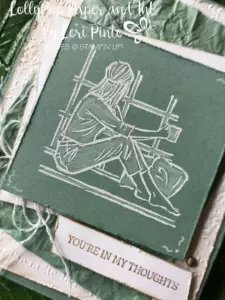 Stampin' Up! Stampinup! In The Moment Stamp Set In My Thoughts card created by Lori Pinto15