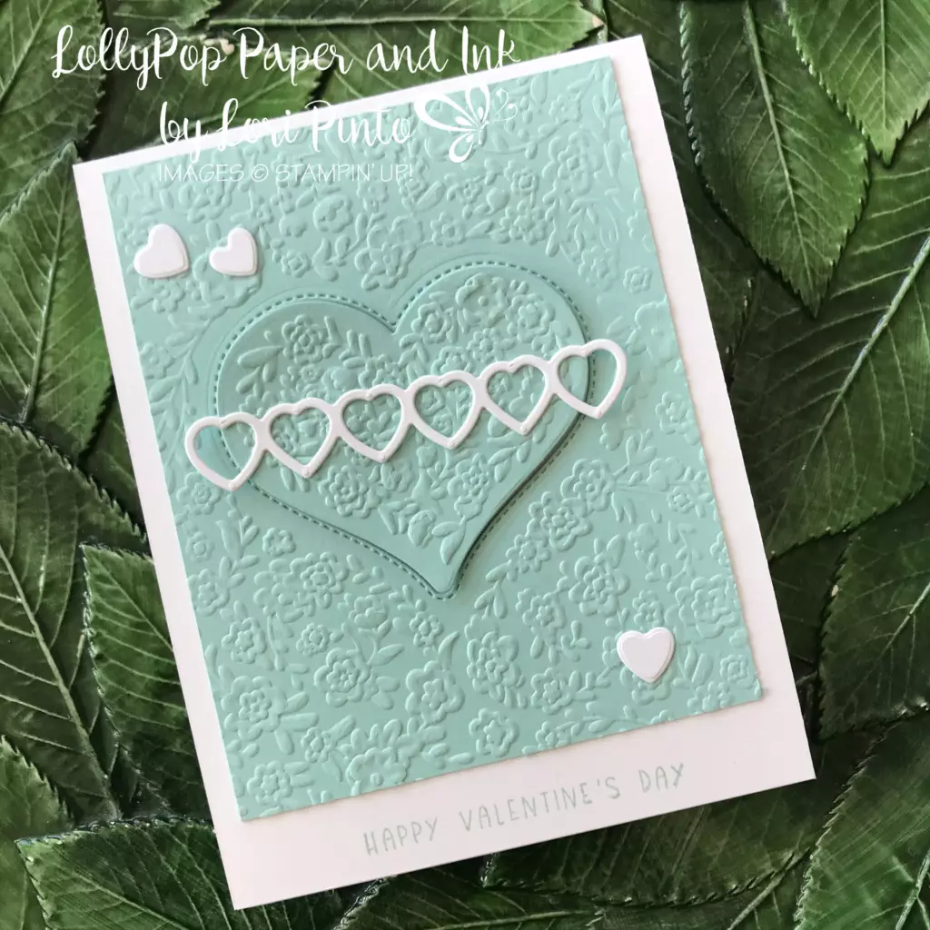 Stampin' Up! Love_&_Happinest_Bundle_Valentine's_Day_card created by Lori Pinto