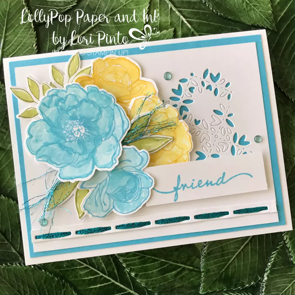 Stampin' Up! Happiness_Abounds_Bundle_Friendship_card by Lori Pinto2