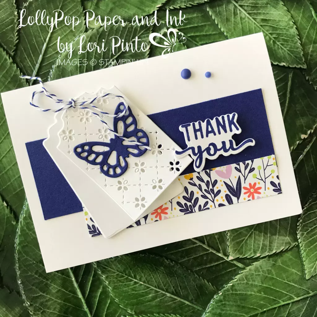 Stampin' Up!_Thank You Card - August_ by Lori Pinto2