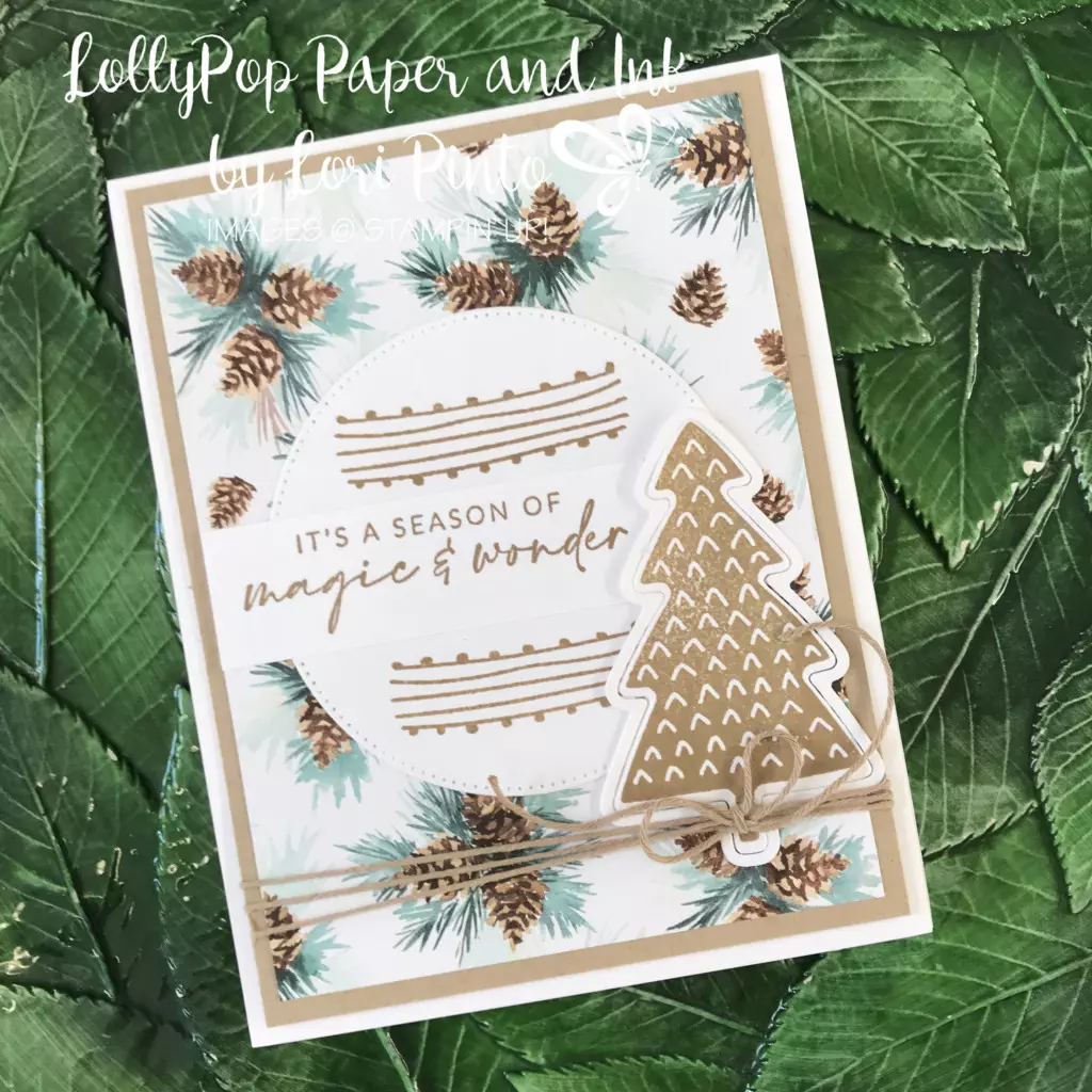 Stampin' Up!_Spruced Up Bundle_It's A Season Of Wonder_card_created by Lori Pinto2